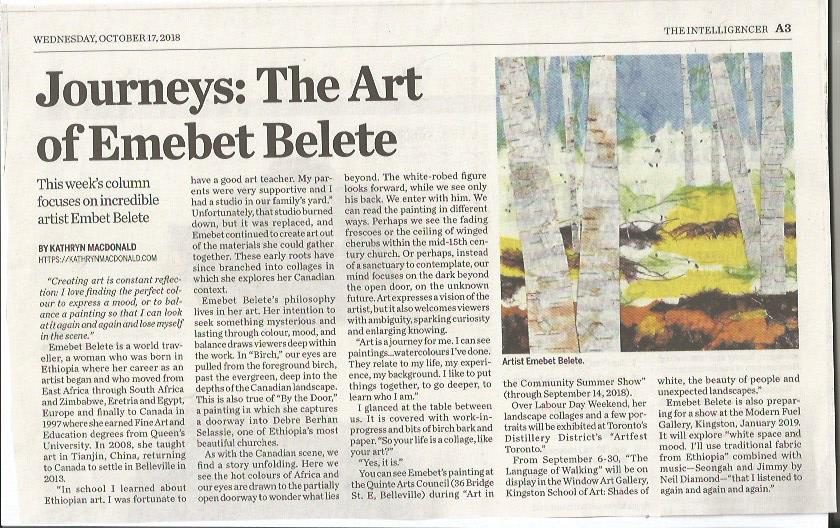 Intelligencer - Emebet Belete